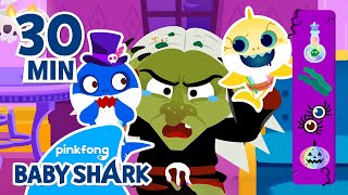 Wicked Witch Goes to Baby Shark Hair Salon | +Compilation | Halloween Monster | Baby Shark Official screenshot 5