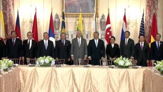 Secretary Tillerson hosts a luncheon for Foreign Ministers of ASEAN Member States