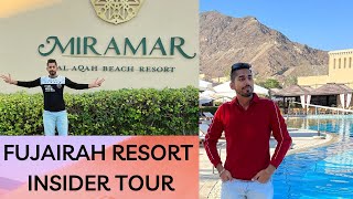 UAE’s 🇦🇪 Most Luxurious Resort || Miramar Al Aqah Beach Resort | Fujairah Tour🔥