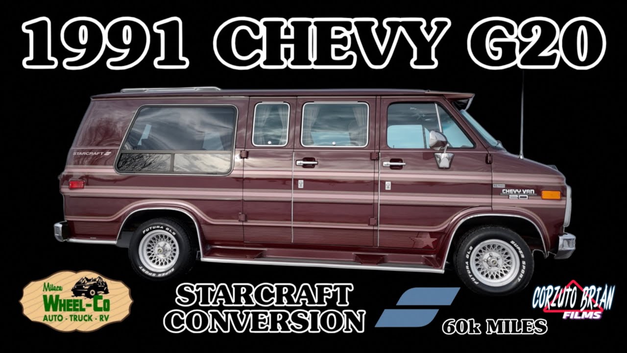 1991 Chevy G20 Starcraft Conversion Van - Milaca Wheel-Co