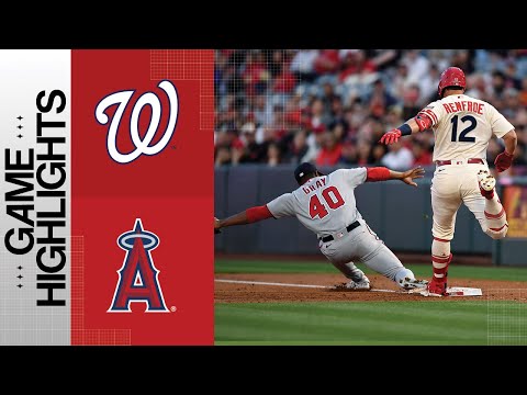 Nationals vs. Angels Game Highlights (4/11/23) | MLB Highlights