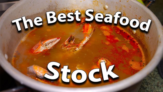 Seafood Stock - Shellfish Stock With Shrimp, Lobster or Crab Shells!