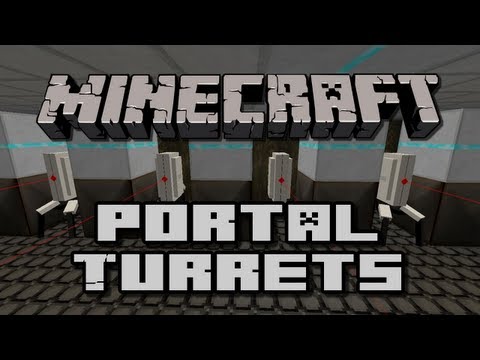 Minecraft Mods - Portal Turrets