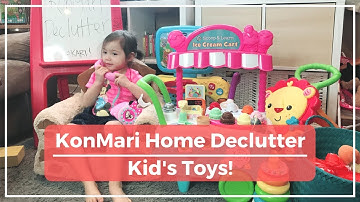 KonMari Method Home Declutter | Kid