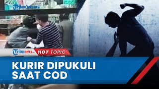 Kurir Online Shop Dipukuli saat COD di Lampung, Akui Sudah 3 Kali Dibohongi Pembeli saat Kirim Paket