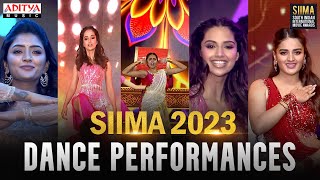 Dance Performances by Nidhhi Agerwal, Shivani, Meenakshi Chaudhary, and Eesha Rebba at Siima 2023