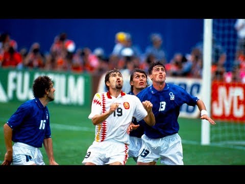 Italia vs Spagna 2-1 Highlights (USA 94)