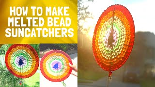 How To Make an Eye catching MELTED BEADS SUNCATCHERS DIY