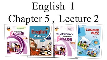 English 1 Chapter 5 Lecture 2