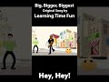 Compare SIZES Big Bigger Biggest! (Learning SONG for KIDS)
