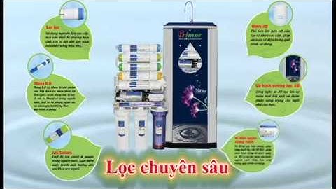 video quảng cảo máy lọc nước Primer PRV