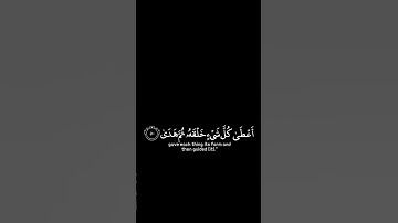 قال فمن ربكما يا موسى شاشة سوداء | القارئ #شريف_مصطفى حالات واتس #سورة_طه شاشة سوداء