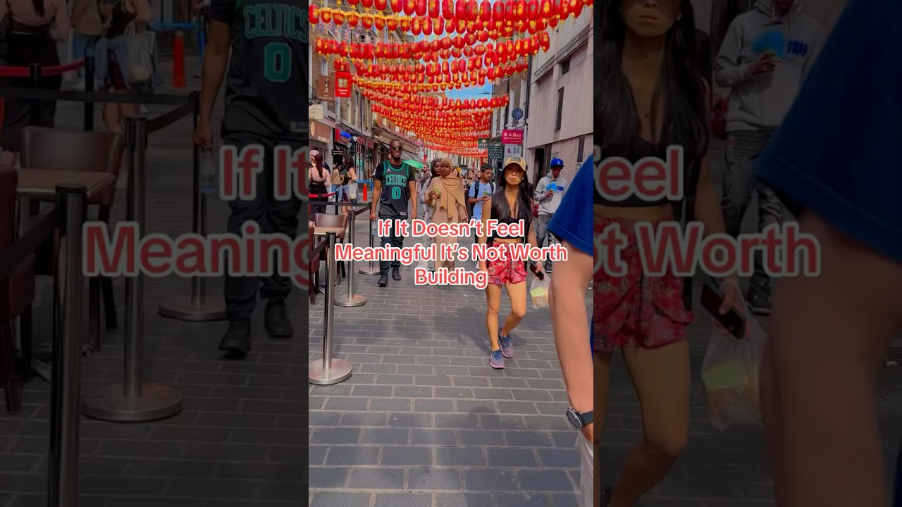 If It Doesn’t Feel Meaningful It’s Not Worth Building 