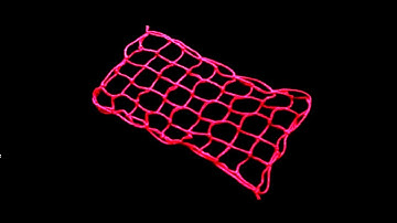 Square-mesh Netting: Odd Number of Meshes in the Length of a Rectangle