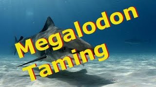 ARK Survival Evolved - Приручаем Акулу 92 lvl. Megalodon Taming.