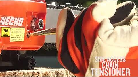 ECHO Chainsaws CS 2511T Chain Tensioner Product Knowledge Video