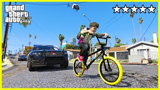 ⭐ UJÍŽDÍM POLICII NA KOLE JAKO DÍTĚ V GTA 5! 🚴 (GTA 5 Módy)