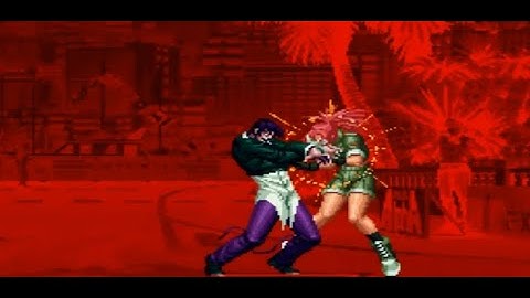 Orochi Leona vs Orochi Iori | The King of Fighters 97 | Wild Iori vs Wild Leona