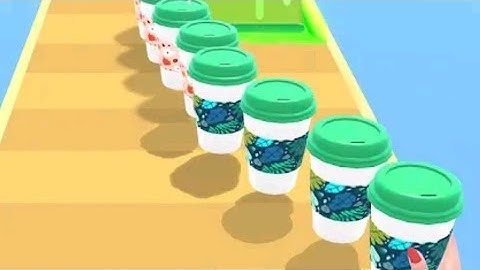 Coffee Stack MAX LEVEL 🌈🌆 Gameplay All Levels Walkthrough iOS, Android New Game