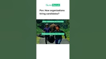 How Organizations Are Hiring Candidates: The Role of Interview As A Service | Quick Recruit