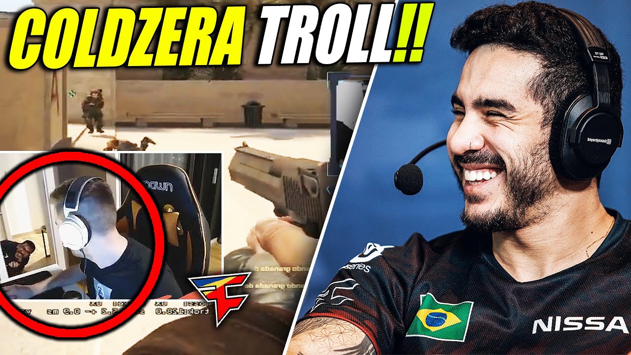VSM FARPANDO O COGU NA SUA STREAM?! COLDZERA TROLANDO STREAM DO NIKO ...