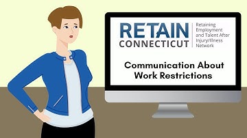 Returning to Work After an Injury or Illness 6 - Communication About Work Restrictions