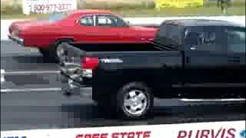 2008 tundra 4X4 5.7 1/4 mile run