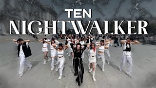 [KPOP IN PUBLIC SPAIN] TEN (텐) - NIGHTWALKER - {ONE TAKE} || DANCE COVER by GETSHINE