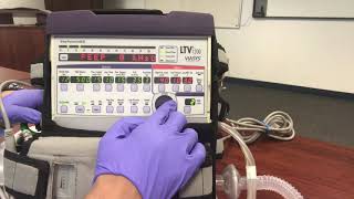 NPPV on the LTV 1200 Transport Ventilator