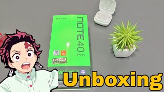 UNBOXING en español \\ Infinix note 40 pro