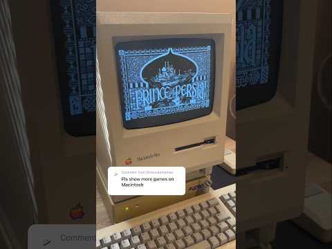 Prince of Persia: a masterpiece by Jordan Mechner, 68k Macintosh version 1992 #retrocomputing