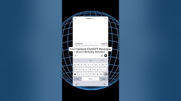 Your Deleted ChatGPT Messages Aren’t Actually Deleted