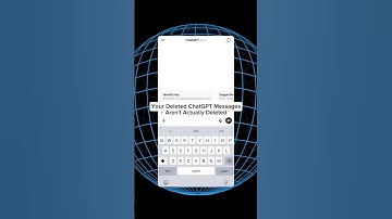 Your Deleted ChatGPT Messages Aren’t Actually Deleted