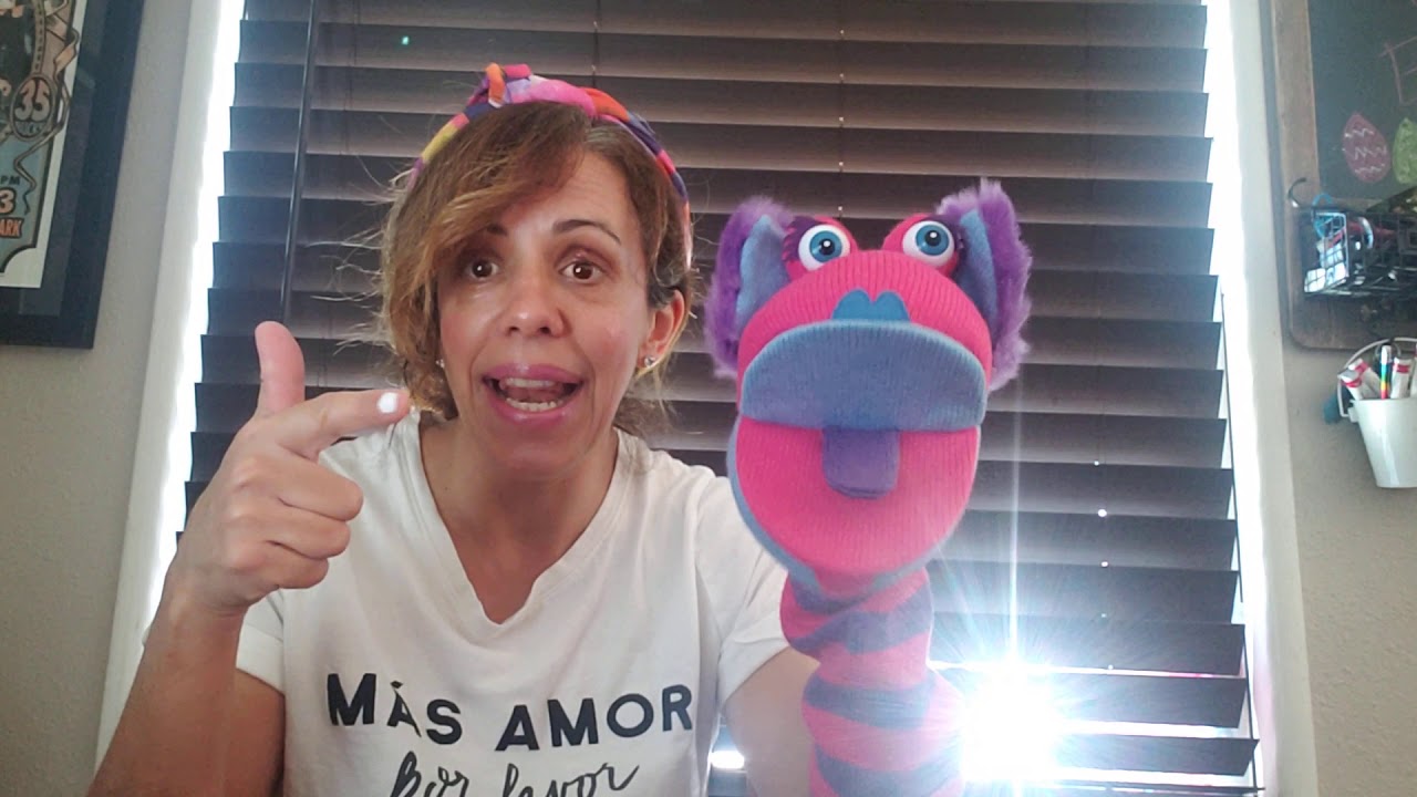 Phonemic Awareness - initial blends phoneme segmentation with Wordy Wanda the puppet and Mrs. Rincon