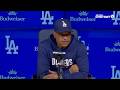 Dave Roberts explains dropping Mookie Betts in Dodgers lineup, Eric Lauer expectations