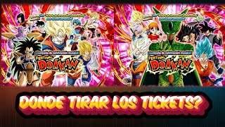 🤔CUAL es el MEJOR BANNER para TIRAR TICKETS? Millones de Descargas 2023 WWC Dokkan Battle!