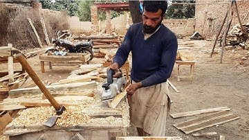 Amazing Wooden Stool Making - Craftsman Skills