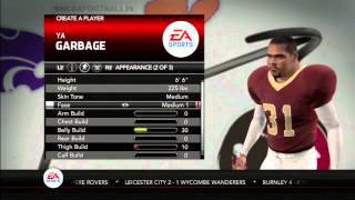 NCAA 14 Create A Player: The Beginning
