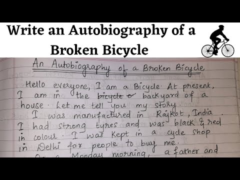 write an autobiography of broken cycle