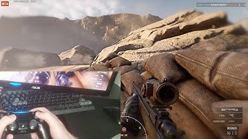 Insurgency:Sandstorm Dualshock 4 gyro input demonstration