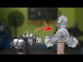 I Turn One Cylinder Engine Into Radial Engine (part 1)