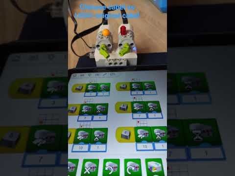 WeDo 2-0 Motor+Chinese Cable VS Original Motor+cable