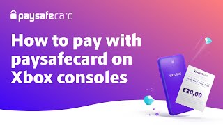 How to pay on Xbox with paysafecard