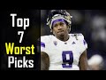 The 7 worst picks of the 2024 nfl draft