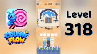 Colony Flow Level 318 Walkthrough | Full Gameplay | Solutionguruji