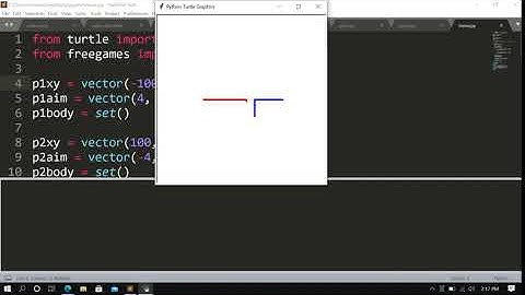 Python Game Touch