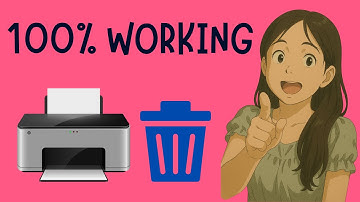 How To FORCE Delete Or Cancel Pending Print Job In Windows 11