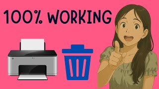 How To FORCE Delete Or Cancel Pending Print Job In Windows 11