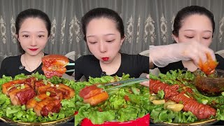 Asmr Mukbang Y Pork Meat By Miku