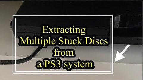 Manual Removal, Auto ejecting & extracting multiple stuck Discs from PS3 Play Station console (2022)